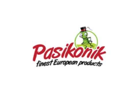 Pasikonik finest European products Logo (EUIPO, 07/16/2013)