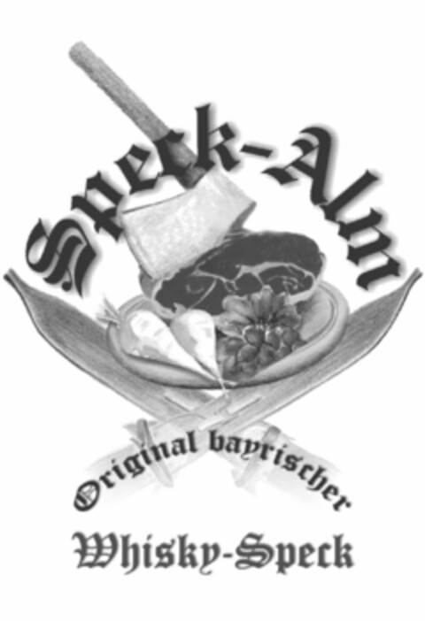 Speck-Alm Original bayrischer Whisky-Speck Logo (EUIPO, 22.04.2014)