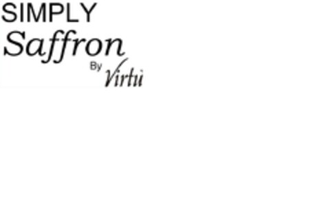 SIMPLY Saffron By Virtu Logo (EUIPO, 11/18/2014)