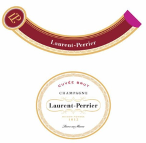 LP - LAURENT PERRIER  - CUVEE BRUT -  CHAMPAGNE - LAURENT-PERRIER - MAISON FONDEE 1812 - TOURS-SUR-MARNE Logo (EUIPO, 04/16/2015)