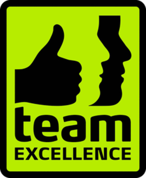 team EXCELLENCE Logo (EUIPO, 14.08.2015)