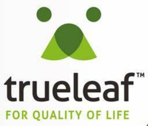 trueleaf FOR QUALITY OF LIFE Logo (EUIPO, 23.11.2015)