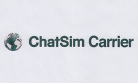 ChatSim Carrier Logo (EUIPO, 18.03.2016)