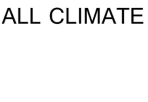 ALL CLIMATE Logo (EUIPO, 17.05.2016)