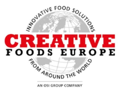 CREATIVE FOODS EUROPE - INNOVATIVE FOOD SOLUTIONS FROM AROUND THE WORLD - AN OSI GROUP COMPANY Logo (EUIPO, 22.03.2017)