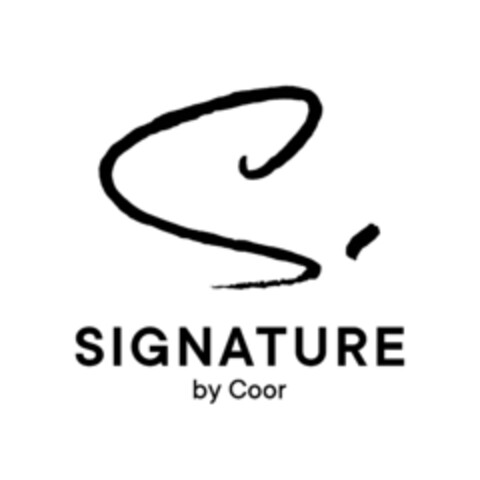 S SIGNATURE by Coor Logo (EUIPO, 07/16/2018)