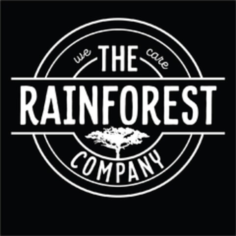 THE RAINFOREST COMPANY we care Logo (EUIPO, 20.03.2019)