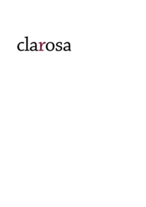 clarosa Logo (EUIPO, 19.07.2019)