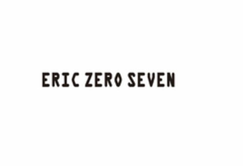 ERIC ZERO SEVEN Logo (EUIPO, 10.11.2020)