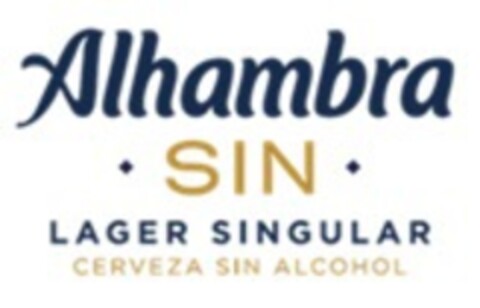 Alhambra SIN Lager Singular Cerveza Sin Alcohol Logo (EUIPO, 13.01.2021)