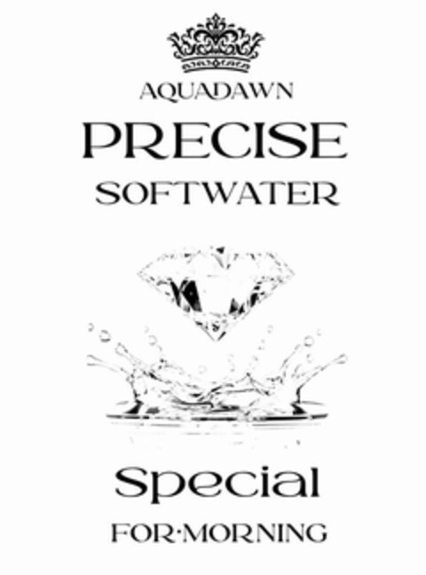 AQUADAWN PRECISE SOFTWATER SPECIAL FOR MORNING Logo (EUIPO, 11.07.2023)