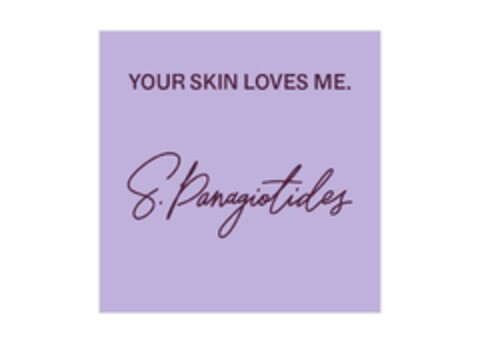 YOUR SKIN LOVES ME. S. Panagiotides Logo (EUIPO, 12/21/2023)