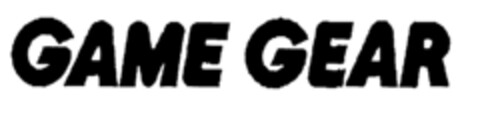 GAME GEAR Logo (EUIPO, 04/01/1996)