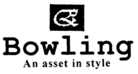 Bowling An asset in style Logo (EUIPO, 18.09.1998)