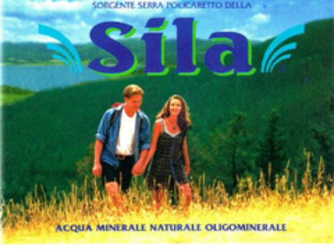 SORGENTE SERRA POLICARETTO DELLA SILA ACQUA MINERALE NATURALE OLIGOMINERALE Logo (EUIPO, 11.07.2000)