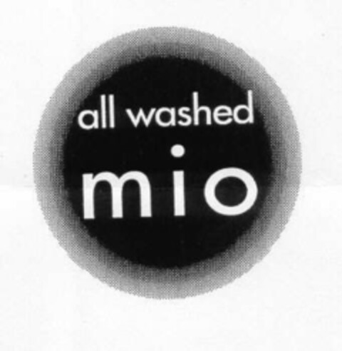 all washed mio Logo (EUIPO, 05/16/2002)