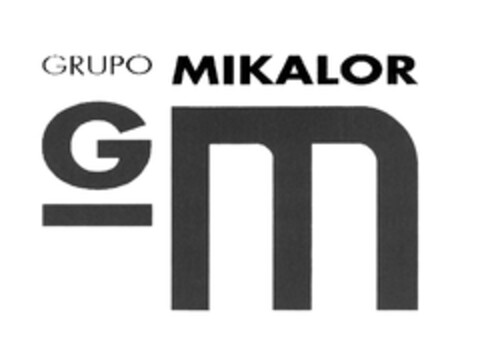 GRUPO MIKALOR GM Logo (EUIPO, 02.07.2002)