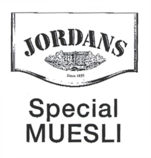 JORDANS Since 1855 Special MUESLI Logo (EUIPO, 12/05/2002)