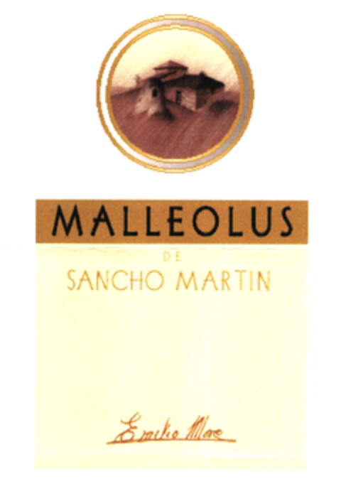 MALLEOLUS DE SANCHO MARTIN Emilio Moro Logo (EUIPO, 18.03.2003)