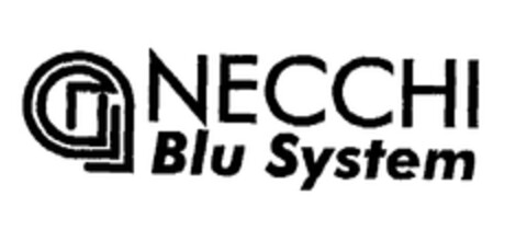 NECCHI Blu System Logo (EUIPO, 04.08.2003)