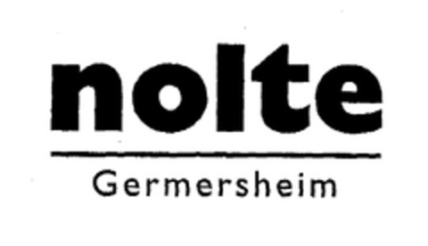 nolte Germersheim Logo (EUIPO, 09/11/2003)