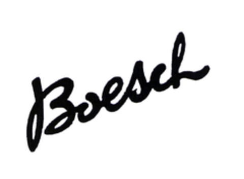 Boesch Logo (EUIPO, 20.10.2003)
