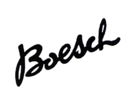 Boesch Logo (EUIPO, 10/20/2003)