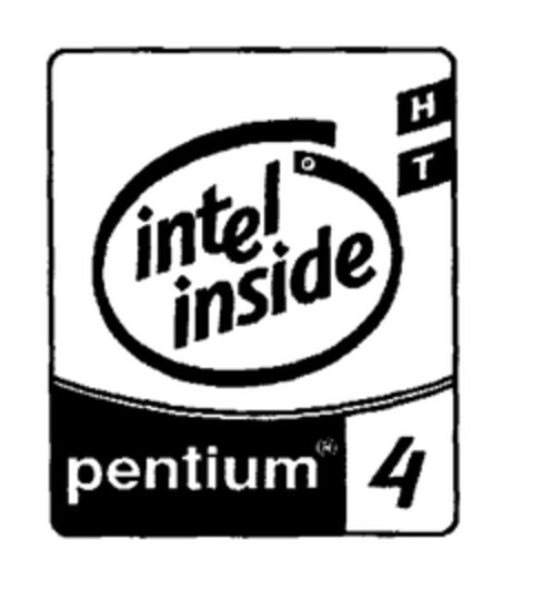 intel inside pentium 4 HT Logo (EUIPO, 12/26/2003)