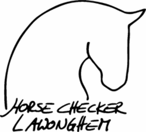 HORSE CHECKER LAWONGHEM Logo (EUIPO, 18.06.2007)