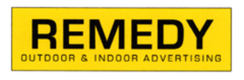 REMEDY OUTDOOR & INDOOR ADVERTISING Logo (EUIPO, 16.05.2008)