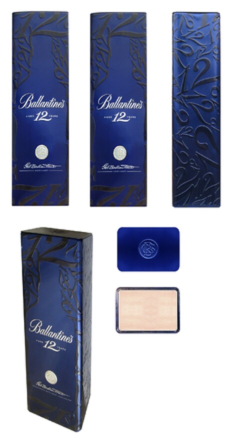 Ballantine's AGED 12 YEARS Logo (EUIPO, 09.02.2012)