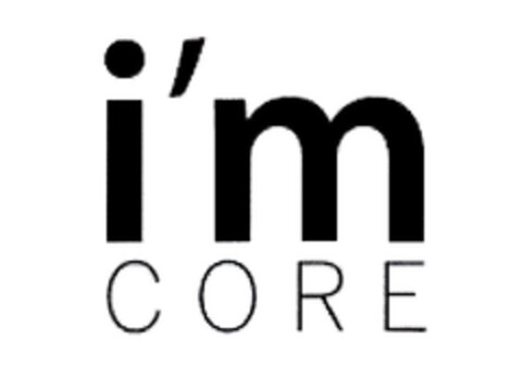i'm CORE Logo (EUIPO, 04/05/2012)