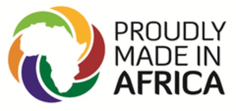 PROUDLY MADE IN AFRICA Logo (EUIPO, 08/13/2012)