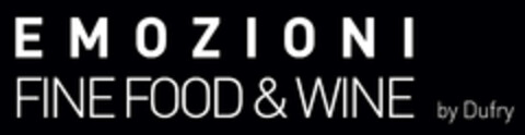 EMOZIONI FINE FOOD & WINE by Dufry Logo (EUIPO, 11/20/2014)