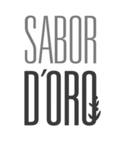 SABOR D´ORO Logo (EUIPO, 09/28/2015)