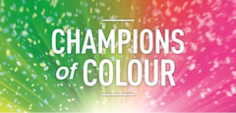 CHAMPIONS of COLOUR Logo (EUIPO, 20.10.2015)