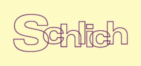 SCHLICH Logo (EUIPO, 20.01.2016)