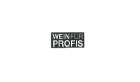 WEIN FÜR PROFIS Logo (EUIPO, 04/07/2016)