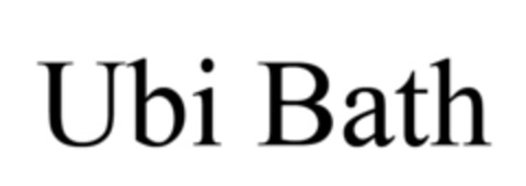 Ubi Bath Logo (EUIPO, 07.10.2016)