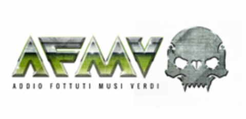 AFMV - ADDIO FOTTUTI MUSI VERDI Logo (EUIPO, 07/28/2017)