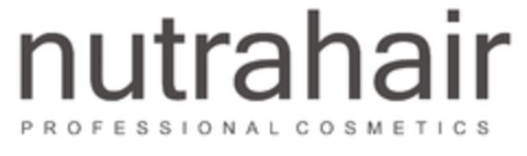 NUTRAHAIR PROFESSIONAL COSMETICS Logo (EUIPO, 03.05.2018)