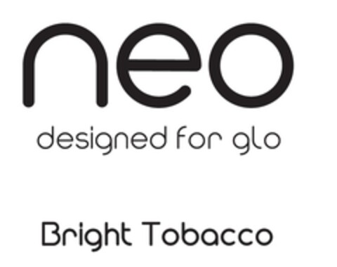 neo designed for glo Bright Tobacco Logo (EUIPO, 12/16/2021)