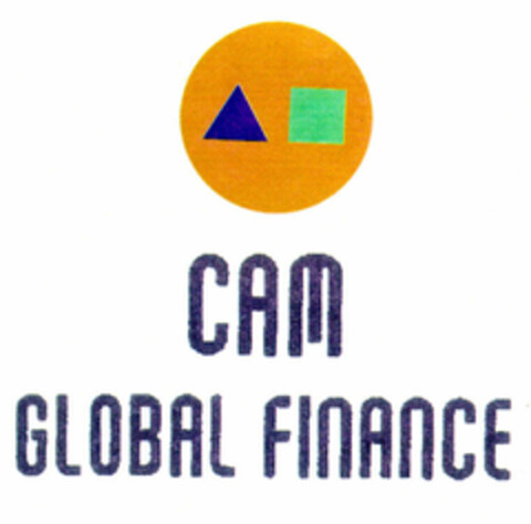 CAM GLOBAL FINANCE Logo (EUIPO, 28.06.1999)