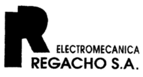 ELECTROMECANICA REGACHO S.A. Logo (EUIPO, 09/07/2000)