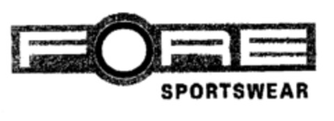FORE SPORTSWEAR Logo (EUIPO, 11.02.2002)