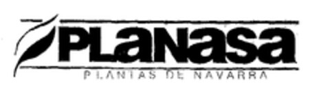 PLANASA PLANTAS DE NAVARRA Logo (EUIPO, 02.04.2002)