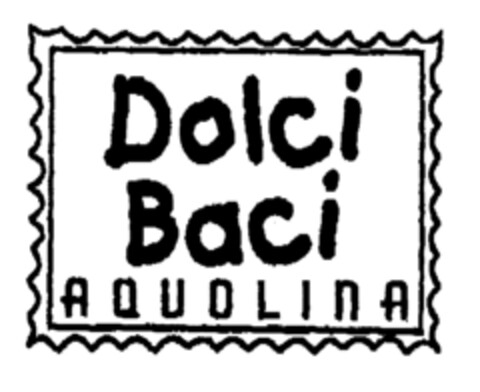 Dolci Baci AQUOLINA Logo (EUIPO, 02.10.2002)