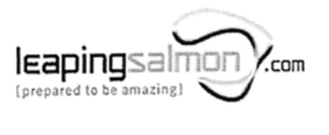 leapingsalmon.com (prepared to be amazing) Logo (EUIPO, 11/08/2003)