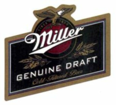 Miller GENUINE DRAFT Logo (EUIPO, 15.11.2007)