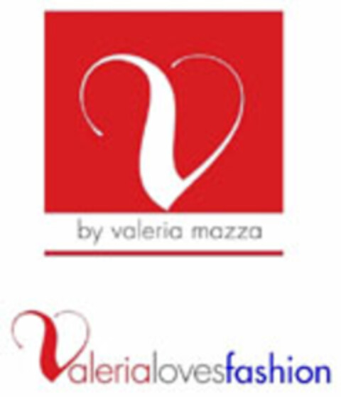 V by valeria mazza Valerialovesfashion Logo (EUIPO, 25.01.2008)